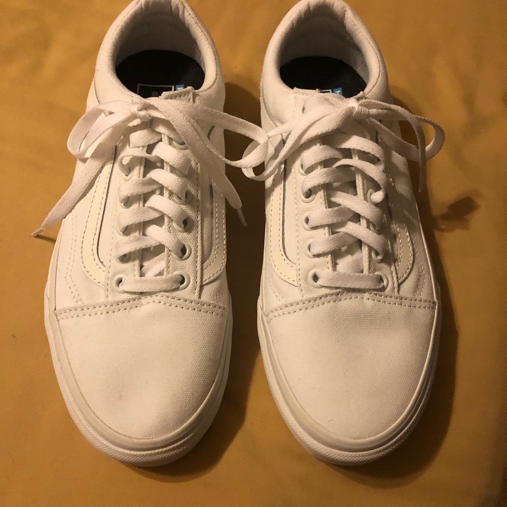 Vans canvas sneakers (white)